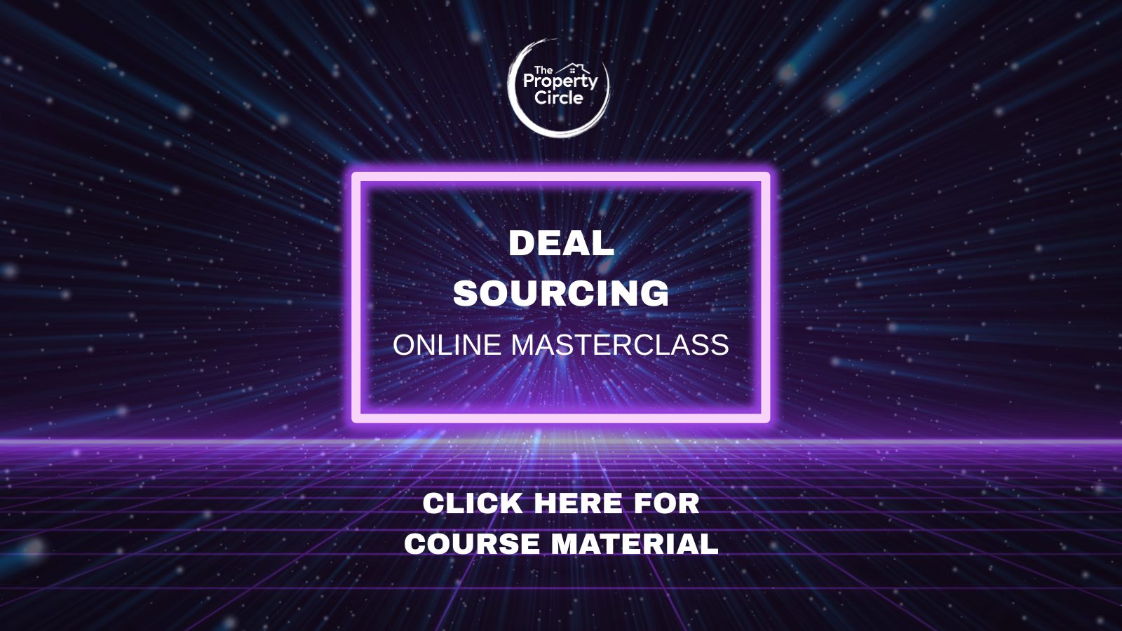 Deal Sourcing Online Training Course